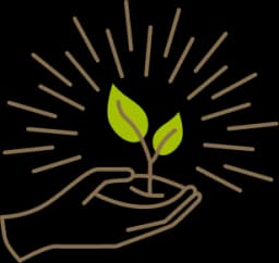 Plant icon representing program support